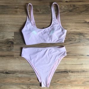 Baby pink bathing suit